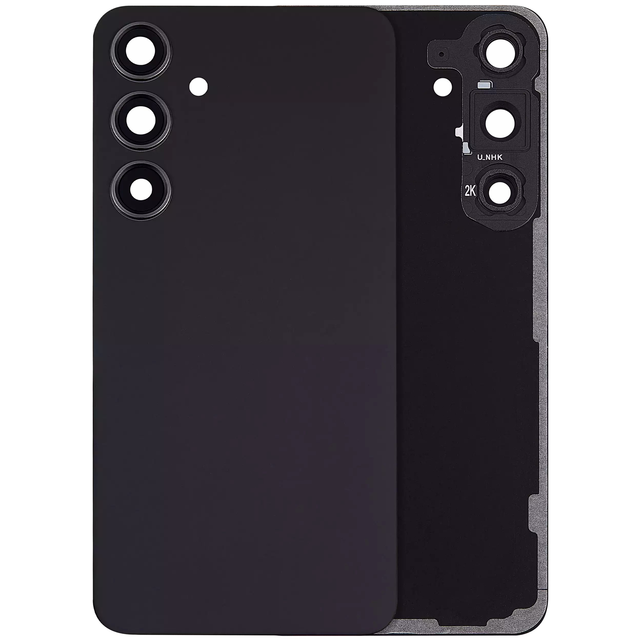 Backcover Kameralinse Samsung Galaxy S24 Plus Onyx Black Aftermarket Plus o. Log