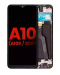 LCD-Display mit Rahmen für Samsung Galaxy A10 (A105) Aftermarket Plus