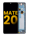 LCD-Display mit Rahmen für Huawei Mate 20 (Refurbished) (Midnight Blau)
