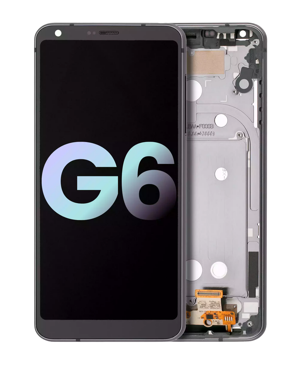 LCD Display with Frame for LG G6 (Original OEM) (Astro Black)