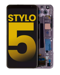 LCD Display with Frame for LG Stylo 5 (Refurbished) (Blonde Rose)