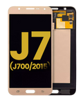 OLED-Display ohne Rahmen Samsung J7 Refurbished Weiß