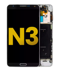 OLED Display with Frame for Samsung Galaxy Note 3 (Refurbished) (Verizon / Sprint) (Black)