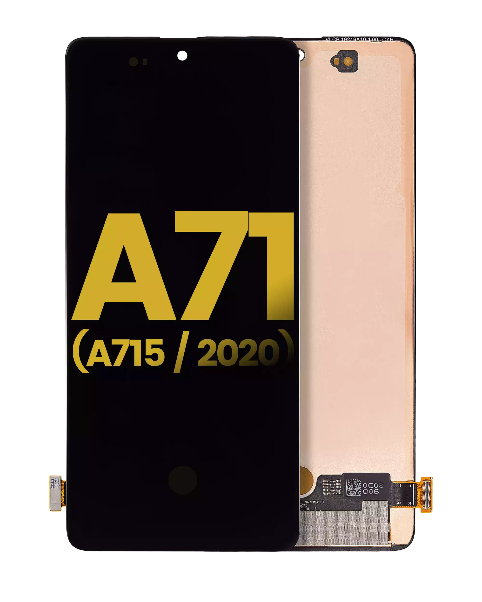 OLED-Display ohne Rahmen Samsung Galaxy A71 generalüberholt