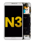 OLED Display with Frame for Samsung Galaxy Note 3 (Refurbished) (AT&T / T-Mobile) (White)