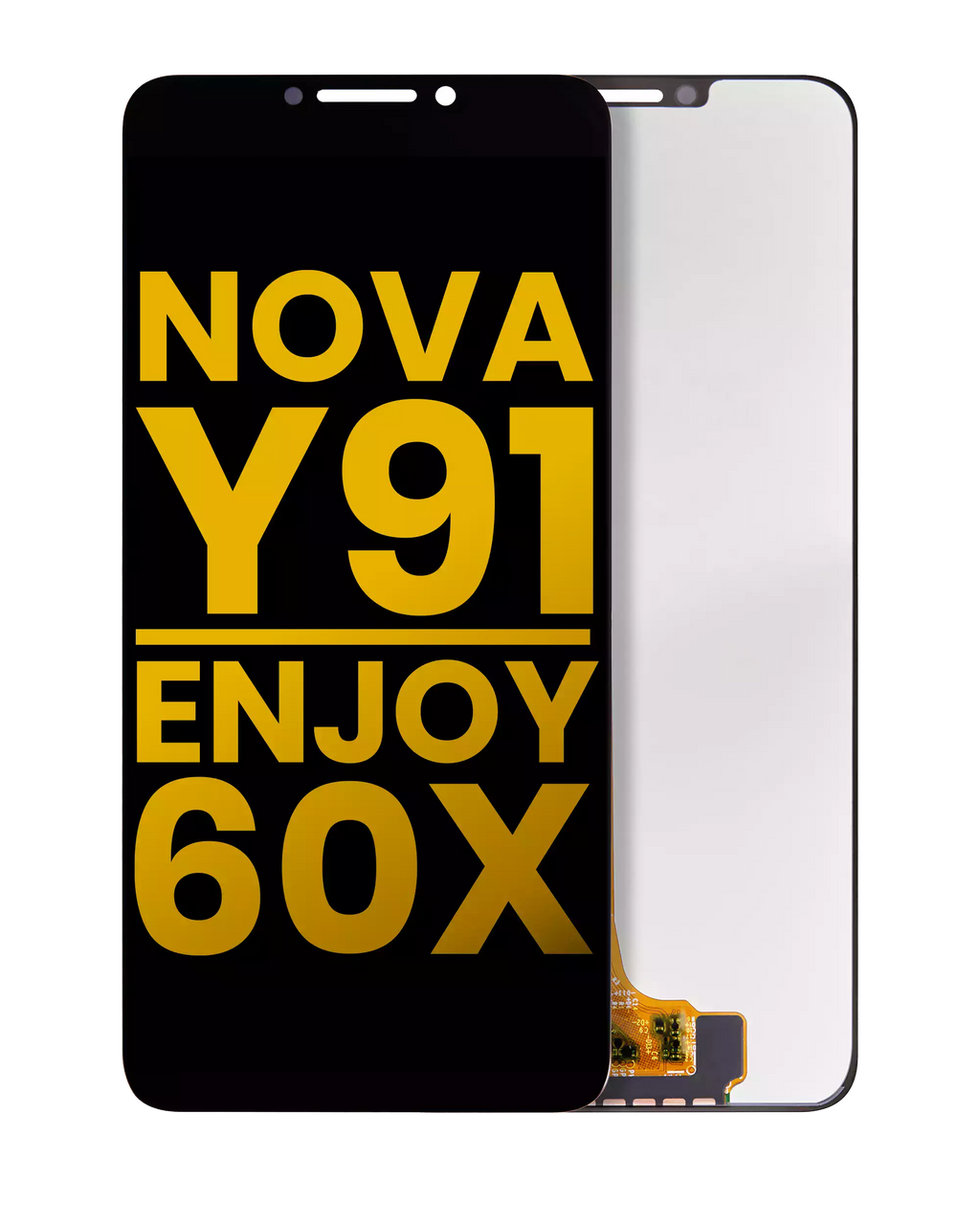 LCD Display without Frame for Huawei Nova Y91 / Enjoy 60X (Refurbished, All Colors)