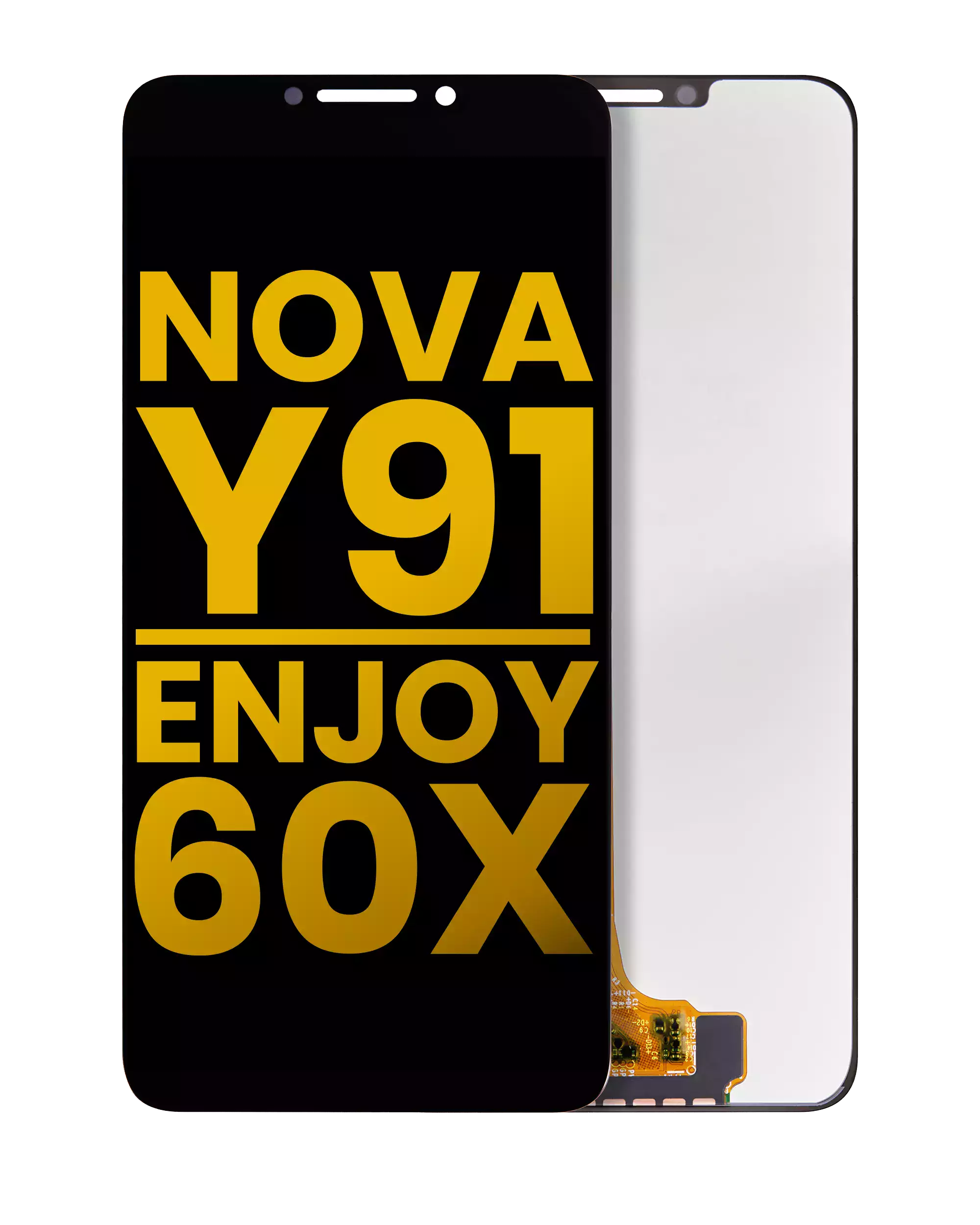 LCD Display without Frame for Huawei Nova Y91 / Enjoy 60X (Refurbished, All Colors)