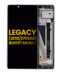 LCD Display with Frame for Coolpad Legacy 2019 (3705AS / Boost Mobile Version) (Refurbished) (Black)