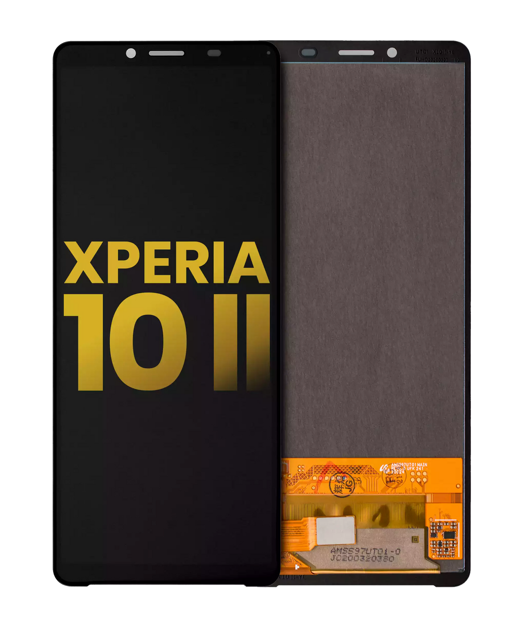 OLED Display without Frame for Sony Xperia 10 II (Refurbished) (Black)