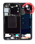 Back Cover/Frame for Samsung Galaxy S24 5G (US & International Version) (Onyx Black)