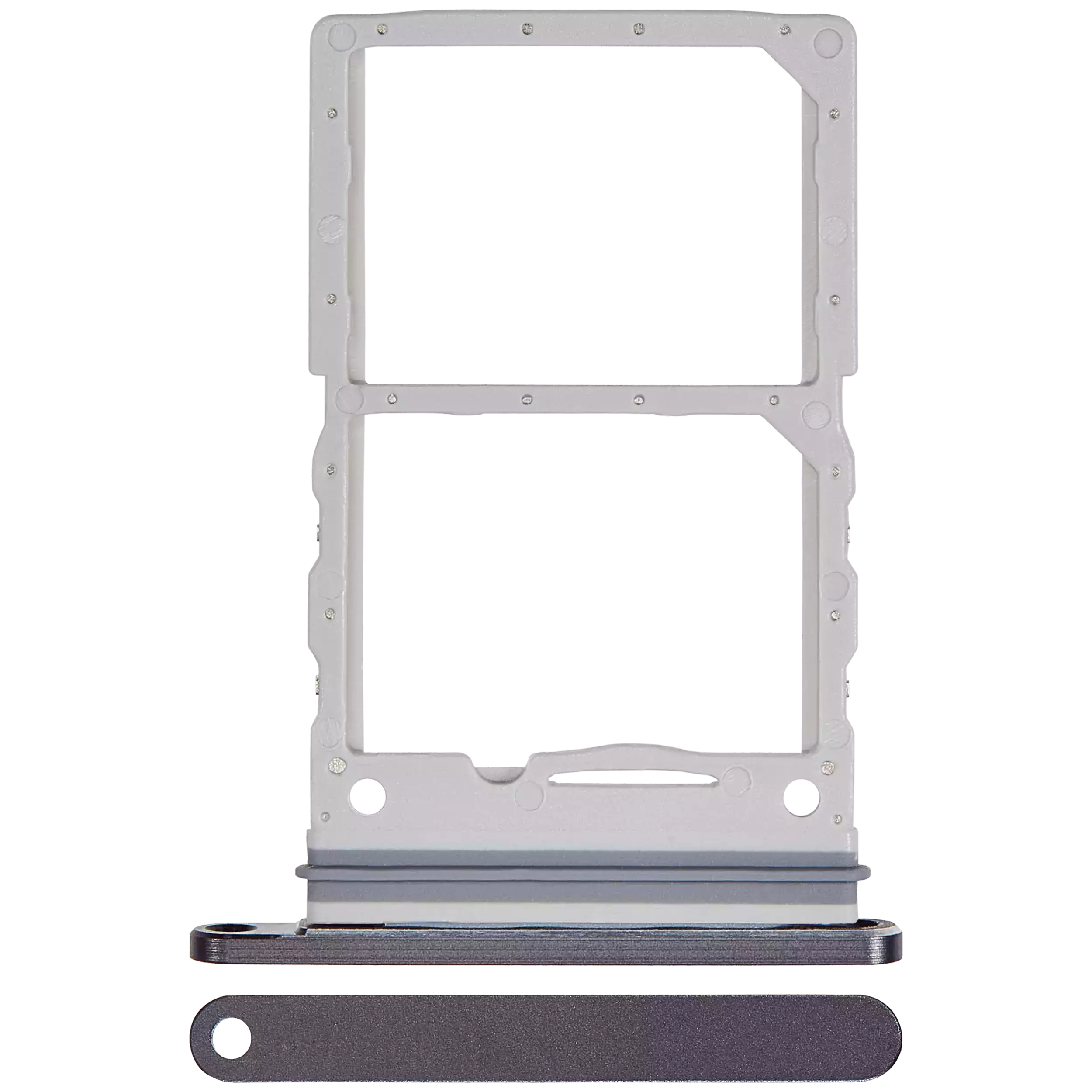 Dual-SIM-Kartenfach für Samsung Galaxy Z Flip 6 (F741) (Premium) (Schwarz)
