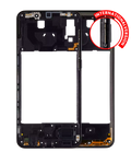 Midframe/Rahmen für Samsung Galaxy A20 Schwarz Premium