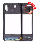 Back Cover/Frame for Samsung Galaxy A20 (A205 / 2019) (US Version) (Black)