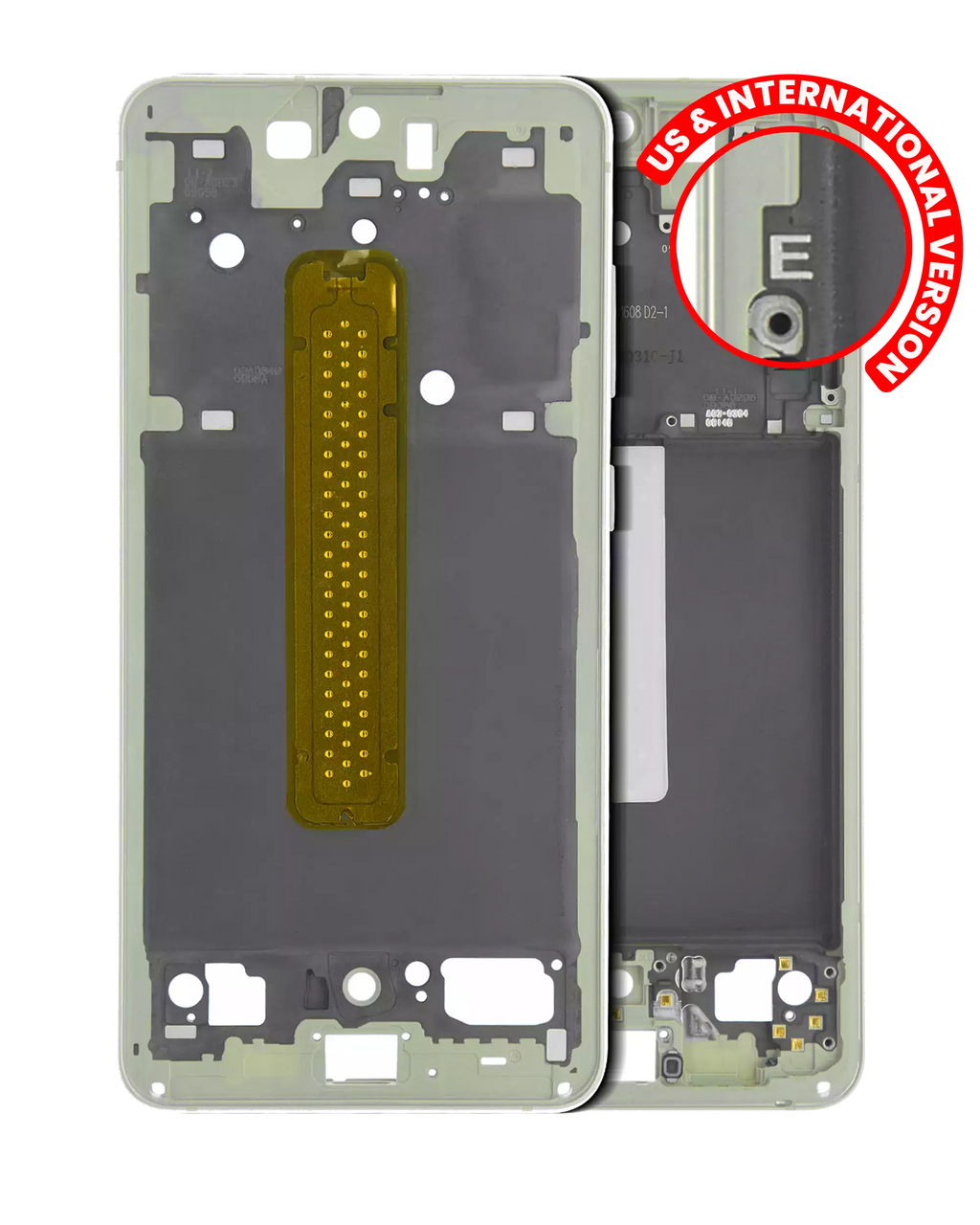 Midframe/Rahmen für Samsung Galaxy S21 FE Olive Premium