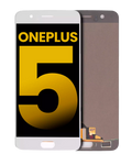 LCD-Display ohne Rahmen für OnePlus 5 (Refurbished) (Weiß)