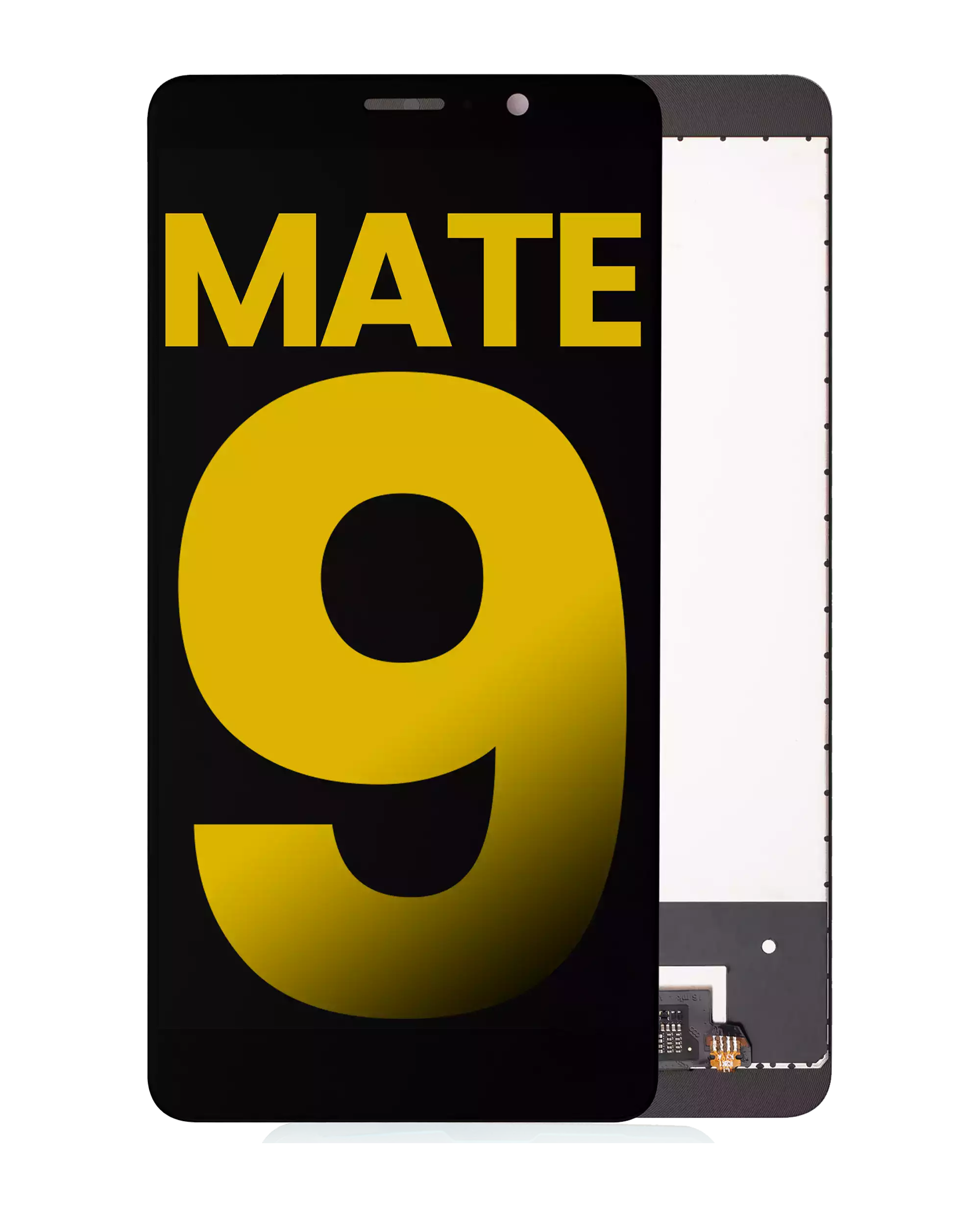 LCD-Display ohne Rahmen für Huawei Mate 9 (Refurbished) (Schwarz)