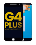 LCD-Display ohne Rahmen für Motorola Moto G4 Plus Refurbished Schwarz