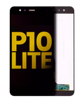LCD-Display ohne Rahmen für Huawei P10 Lite (Refurbished) (Schwarz)