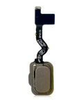 Fingerabdruck-Lesegerät mit Flexkabel für Samsung Galaxy J8 (J810 / 2018) – Gold