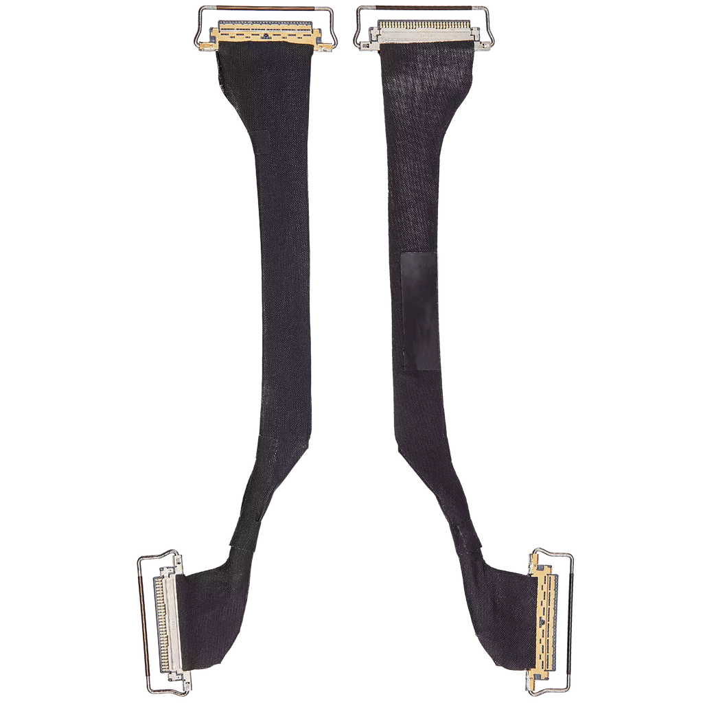 Display LVDS Cable + Left Hinge for MacBook Pro 13" Retina (A1425 / Mid 2012 / Early 2013) / (A1398 / Mid 2012 / Late 2013 / Mid 2014 / Mid 2015) / (A1502 / Late 2013 / Mid 2014 / Early 2015)