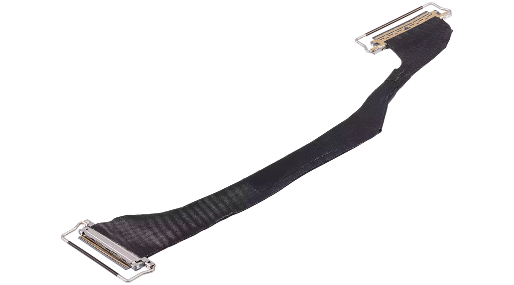 Display LVDS Cable + Left Hinge for MacBook Pro 13" Retina (A1425 / Mid 2012 / Early 2013) / (A1398 / Mid 2012 / Late 2013 / Mid 2014 / Mid 2015) / (A1502 / Late 2013 / Mid 2014 / Early 2015)