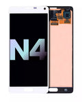 OLED-Bauteil ohne Rahmen für Samsung Galaxy Note 4 (Service Pack) (Weiß)