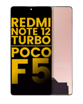 Frameless OLED Display for Xiaomi Redmi Note 12 Turbo / Xiaomi Poco F5 (Refurbished) (All Colors)