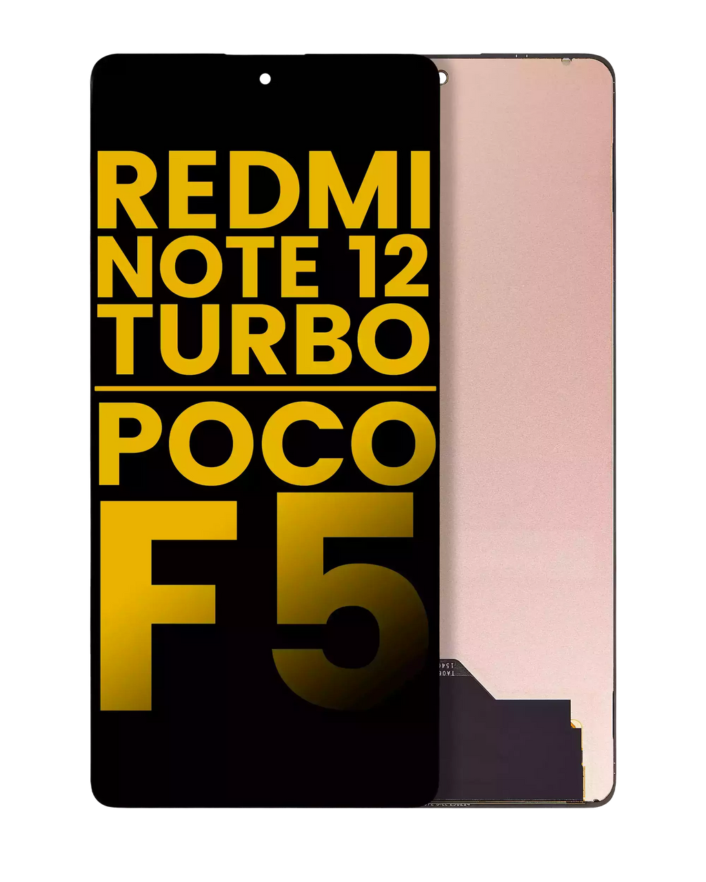 Frameless OLED Display for Xiaomi Redmi Note 12 Turbo / Xiaomi Poco F5 (Refurbished) (All Colors)