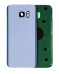 Backcover-Glas für Samsung Galaxy S7 Edge (Service-Pack) (Blau)
