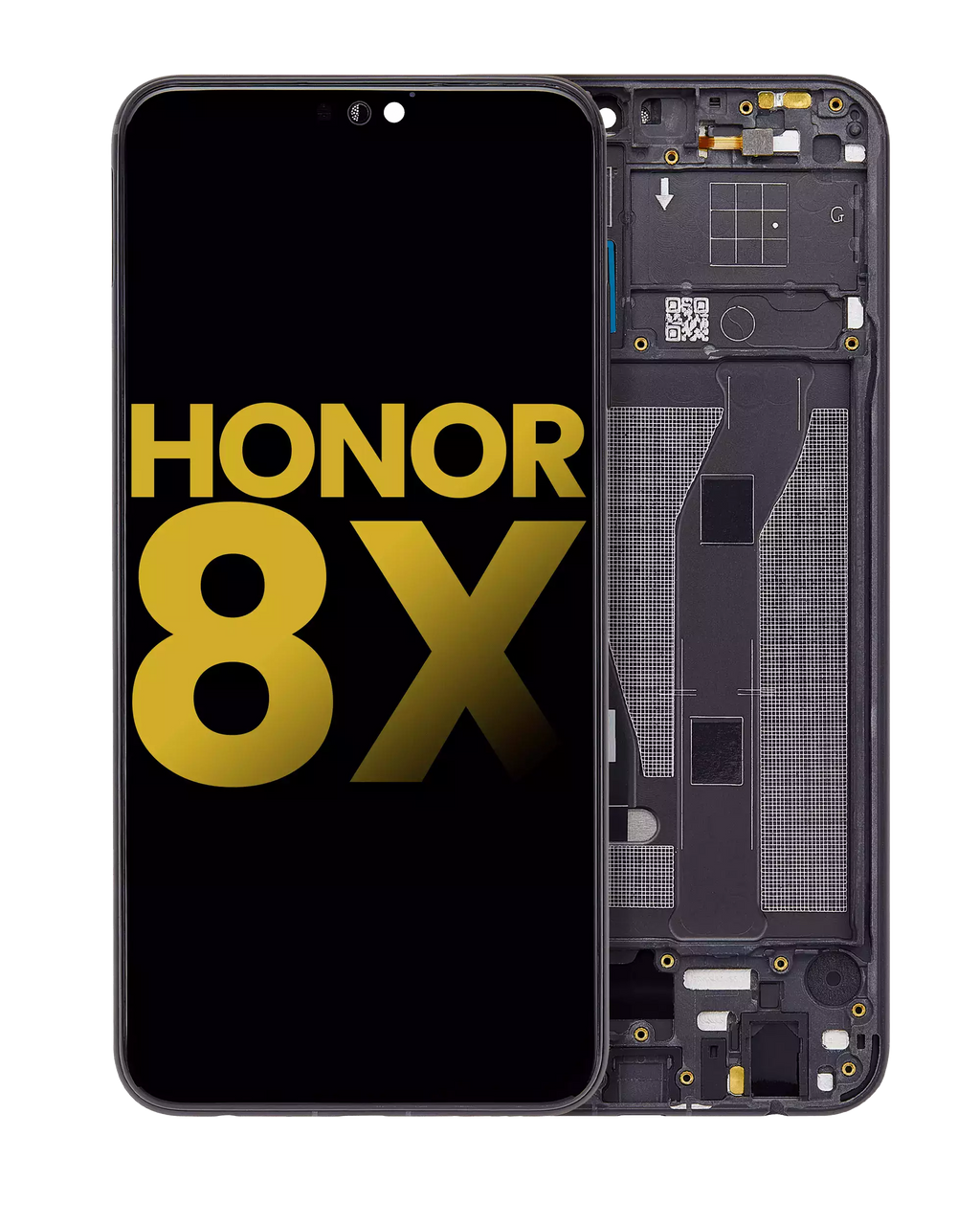 LCD Display without Frame for Honor 8X (Refurbished) (Black)