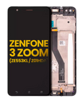 LCD-Display mit Rahmen Asus ZenFone 3 Zoom schwarz wiederaufbereitet