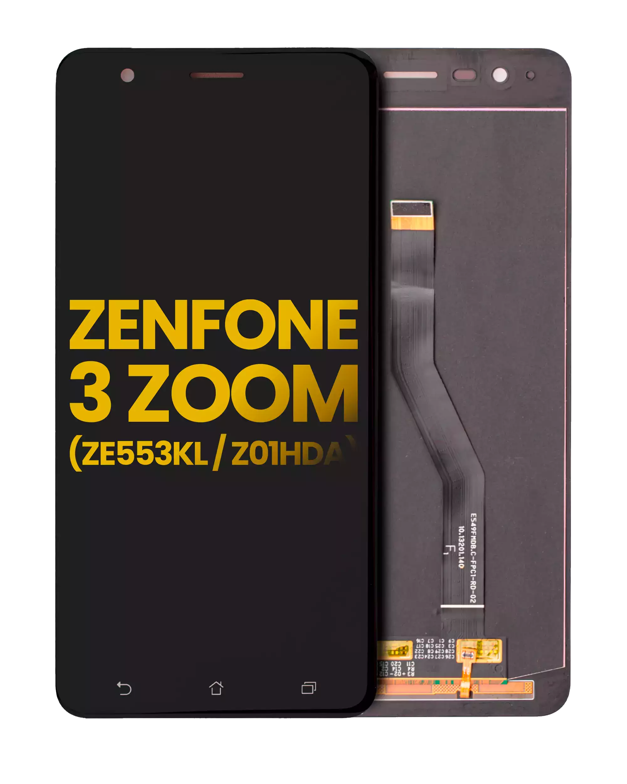LCD Display without Frame for Asus ZenFone 3 Zoom (ZE553KL / 2017) (Refurbished) (Black)