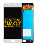 LCD ohne Rahmen für Asus ZenFone 4 Max (Refurbished) (Weiß)