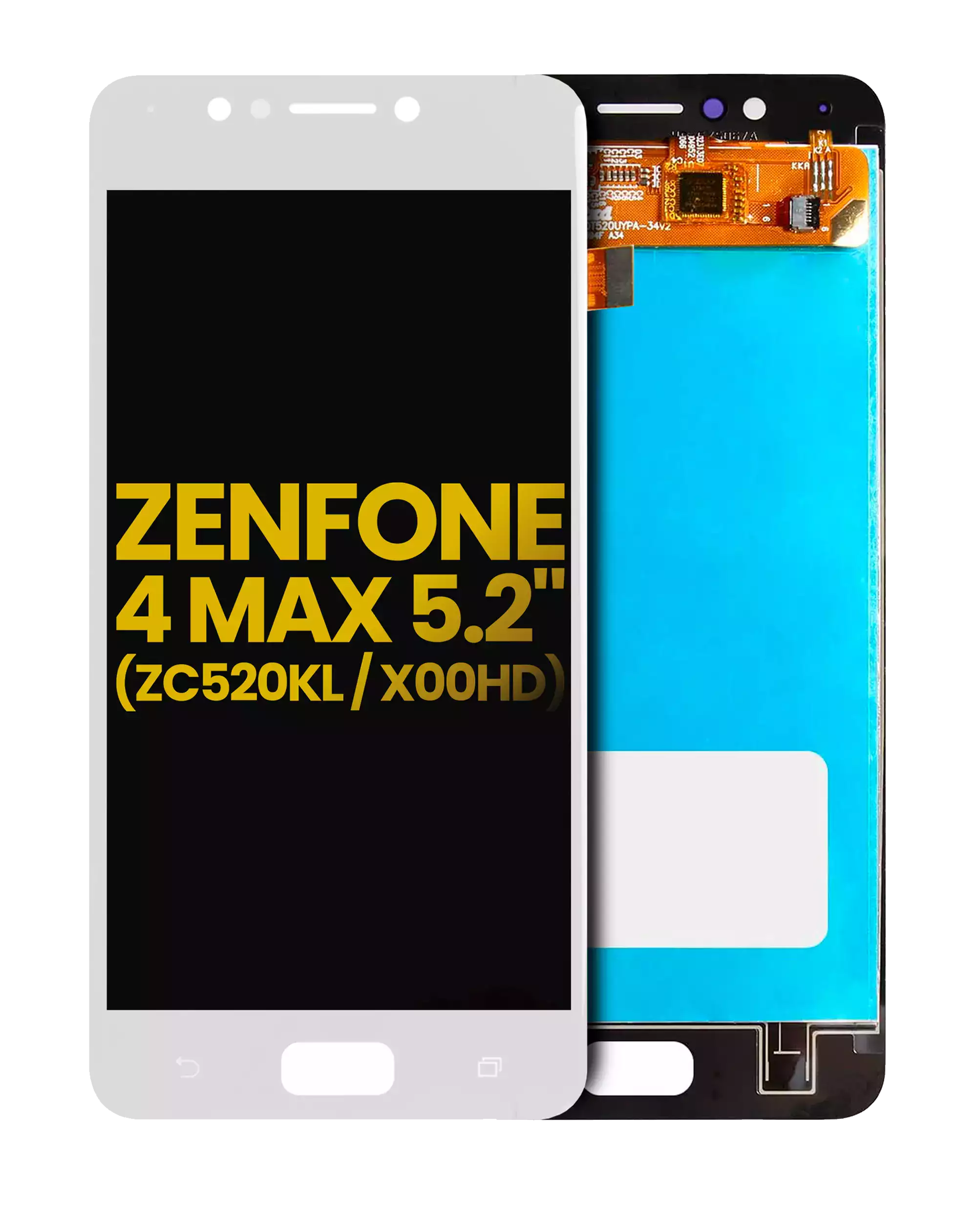 LCD-Display ohne Rahmen für Asus ZenFone 7 (Refurbished)