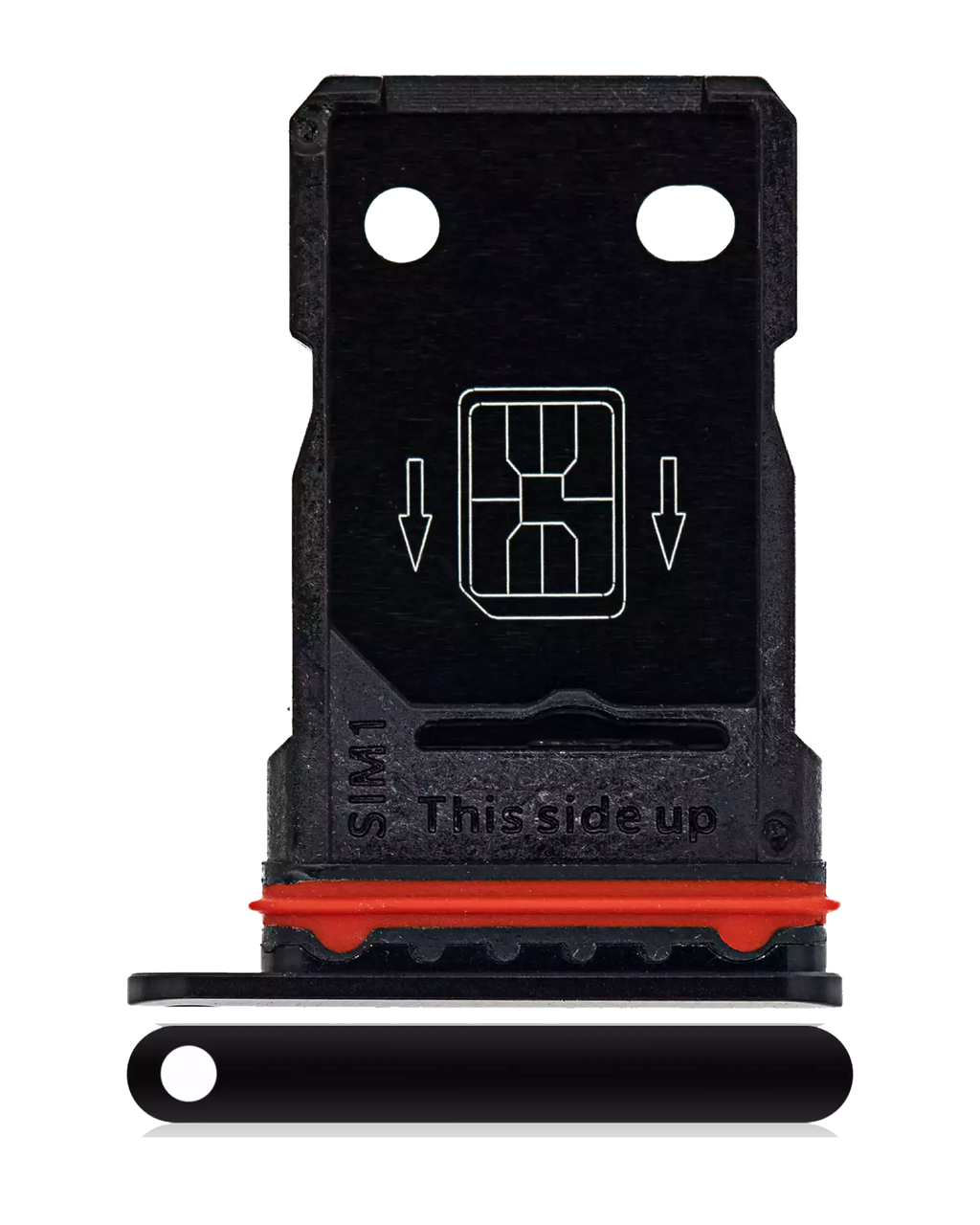 Dual-SIM-Kartenfach für OnePlus 8 Pro (Onyx Black)
