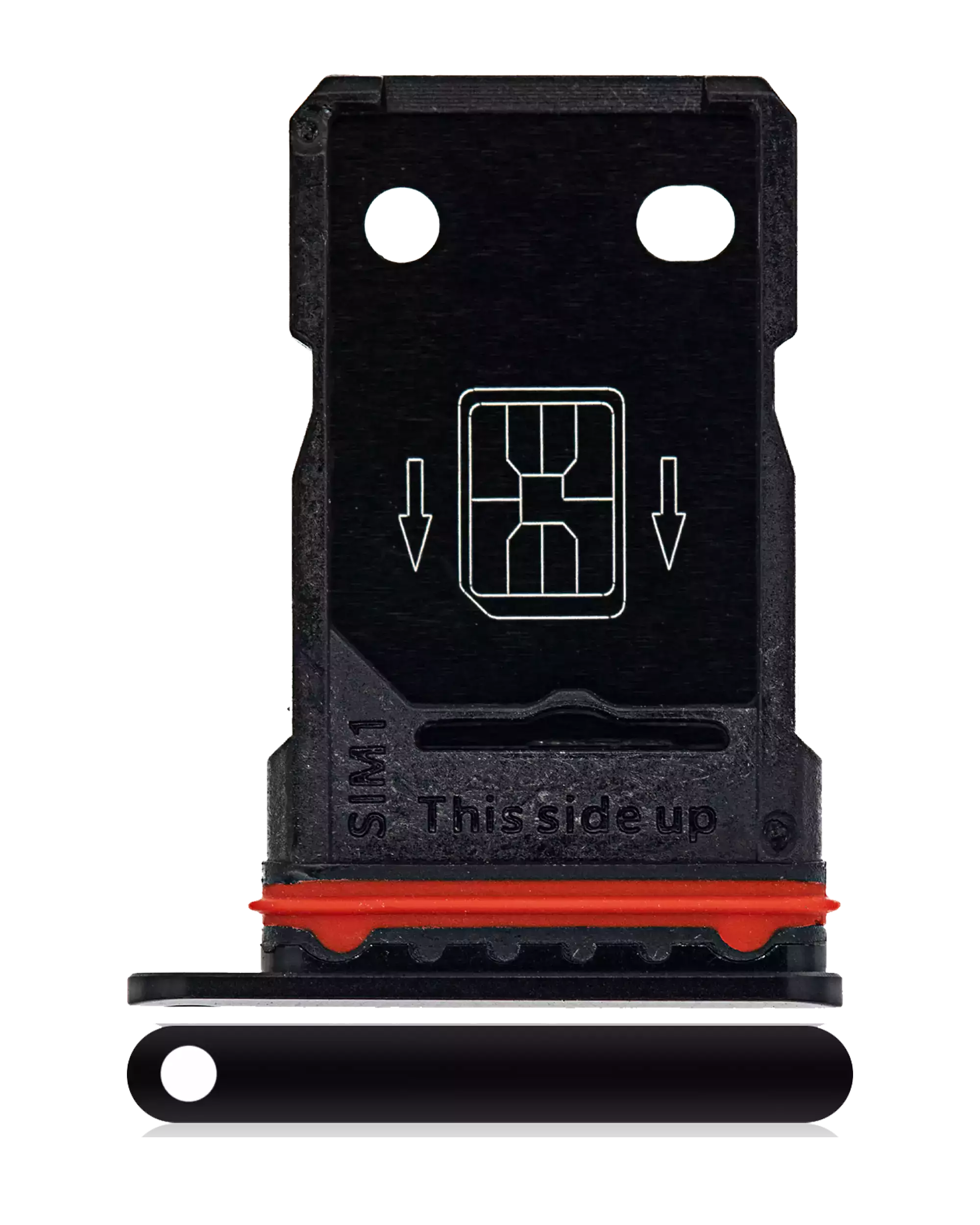 Dual SIM Card Tray for OnePlus 8 Pro (Onyx Black)