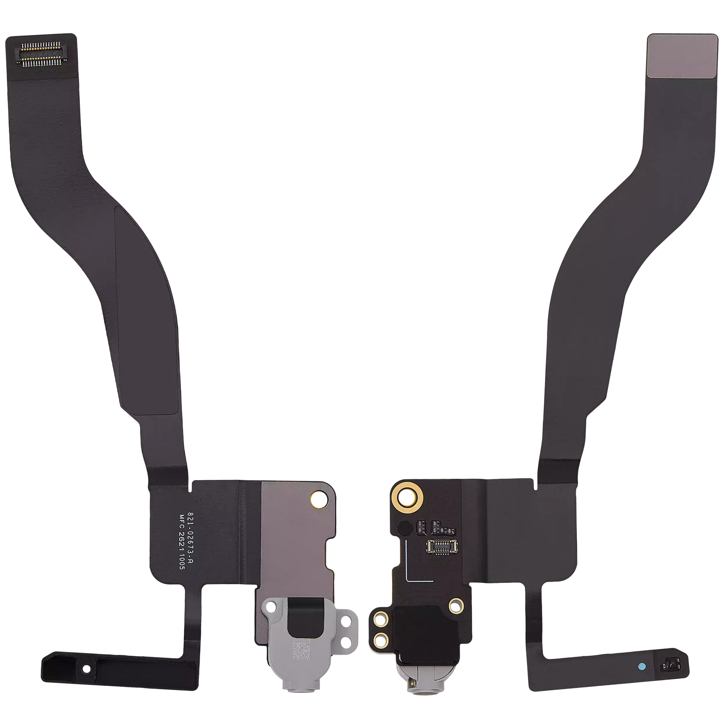 Audio-Platine mit Flexkabel für MacBook Pro 13" A2289/A2338 (Silber)