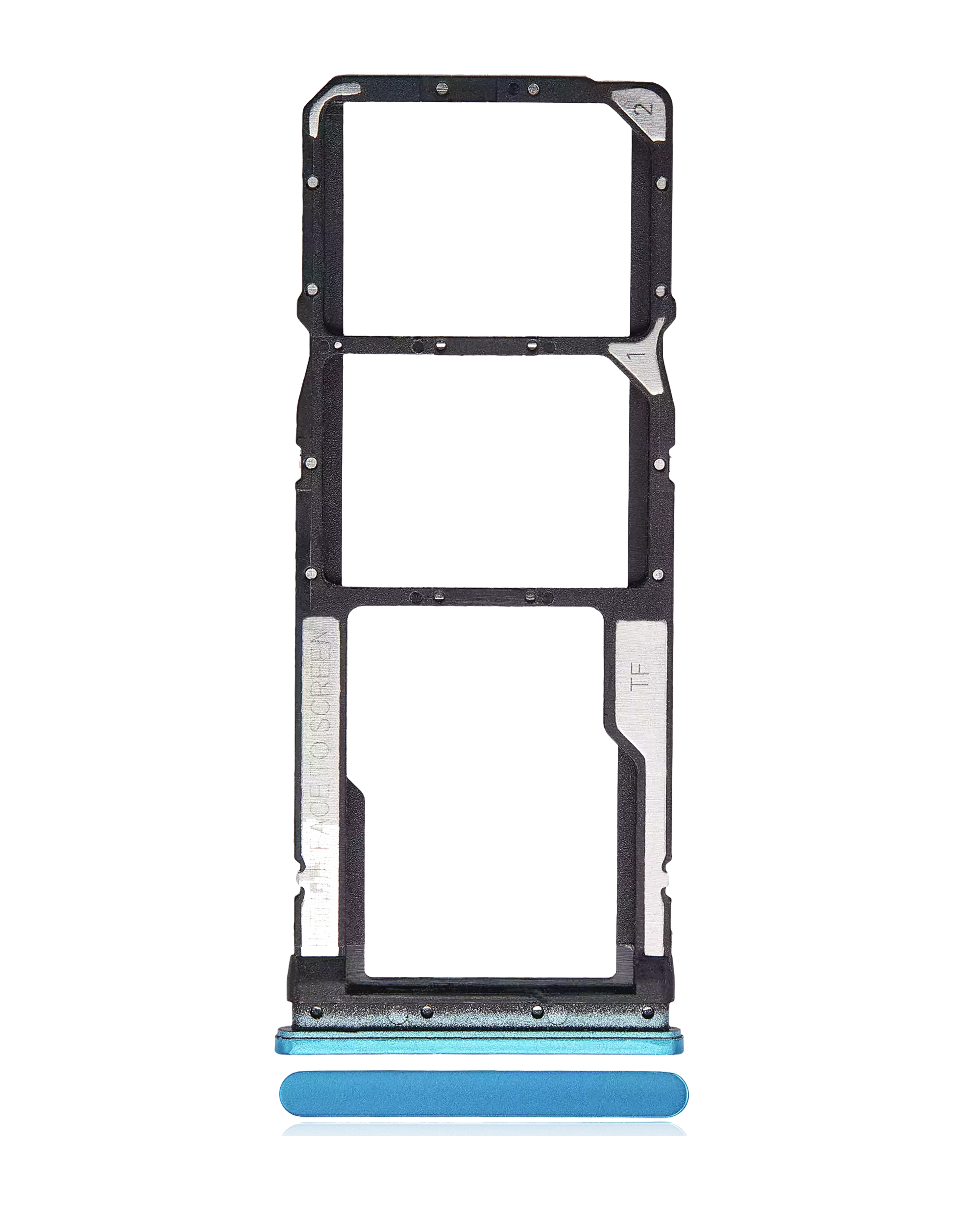 Dual SIM Card Tray for Xiaomi Redmi Note 9S / Note 9 Pro 4G (Aurora Blue)