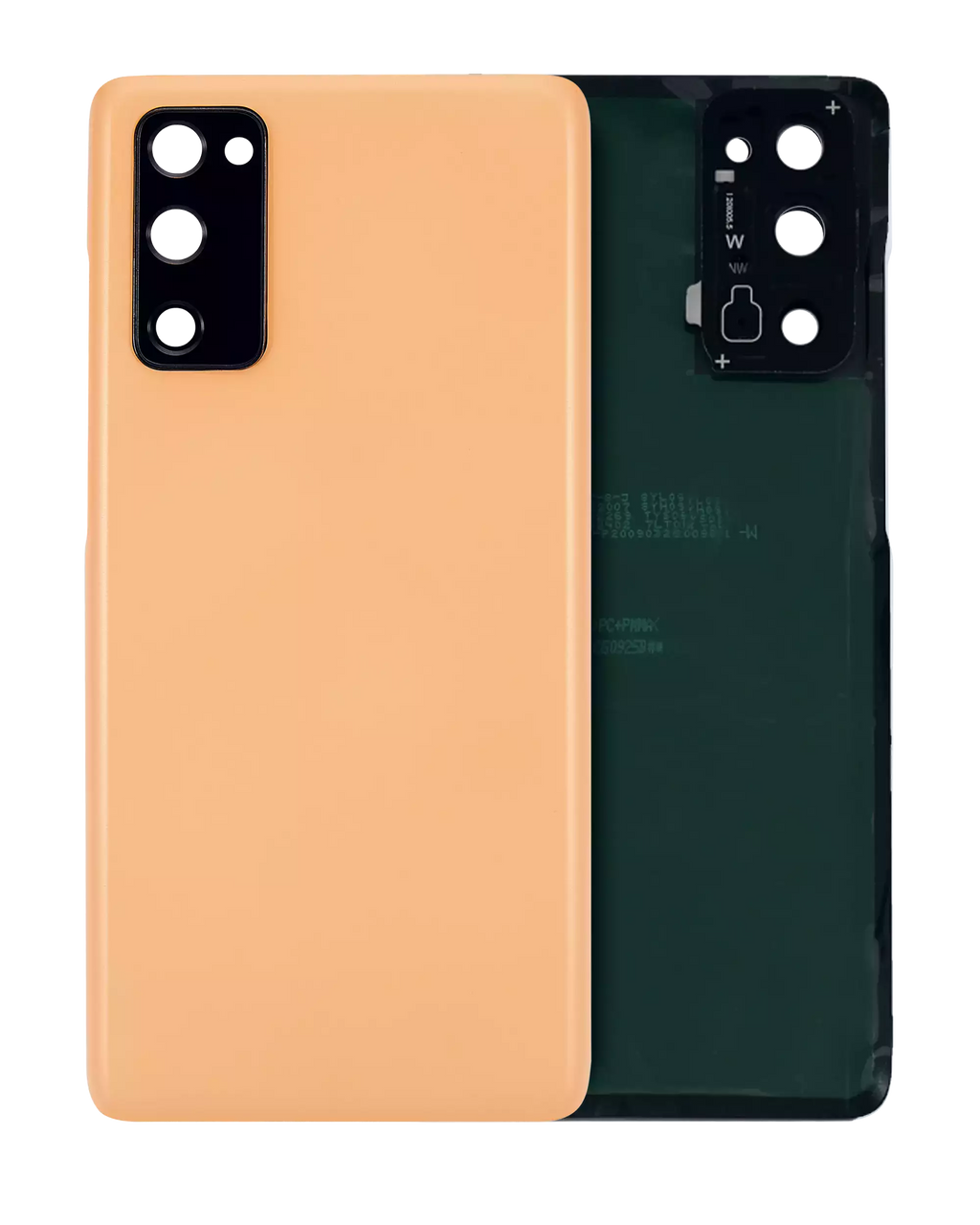 Backcover mit Kameralinse für Samsung Galaxy S20 FE (Svc Pack) (Cloud Orange)