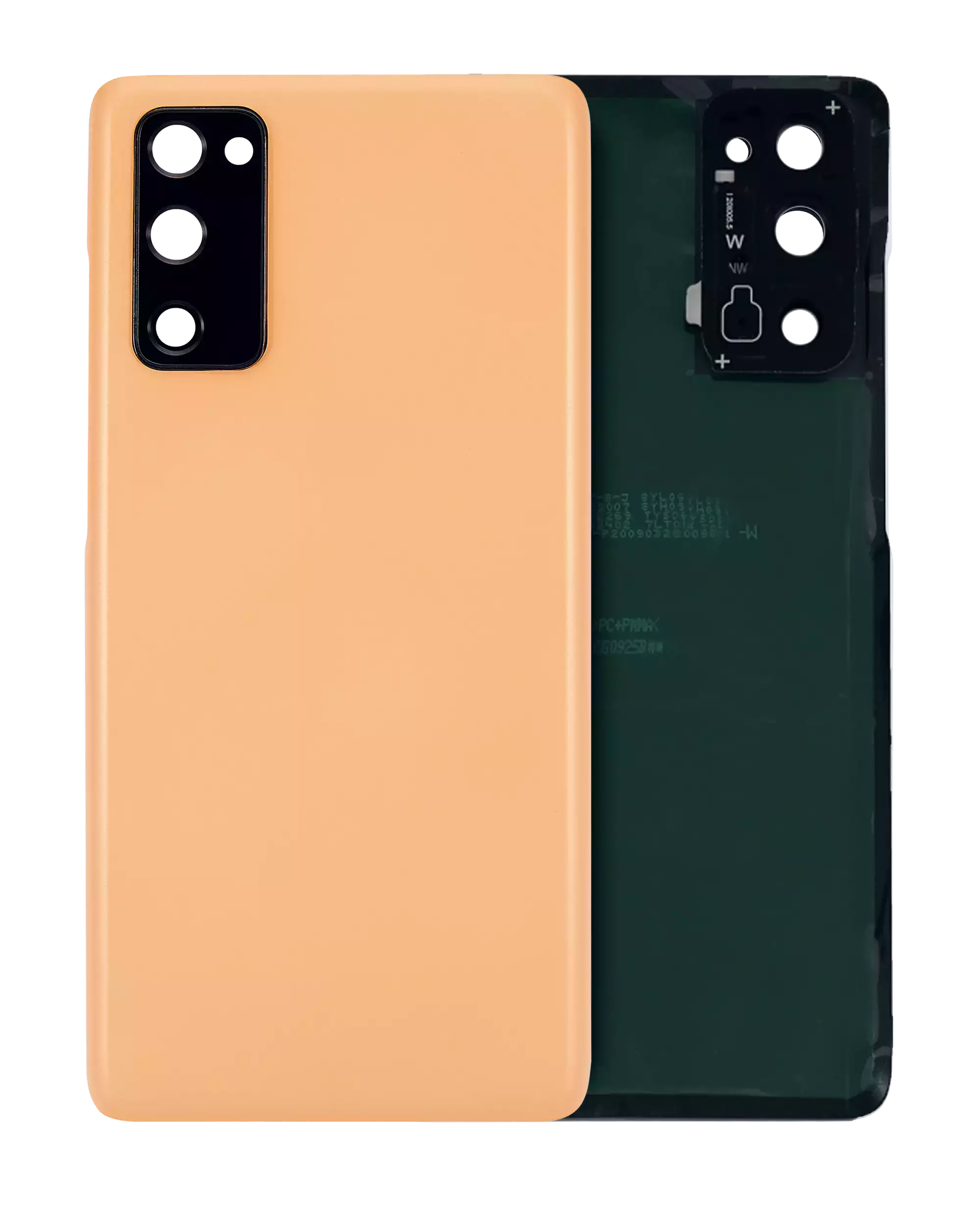 Back Cover with Camera Lens for Samsung Galaxy S20 FE (Service Pack) (Cloud Orange)