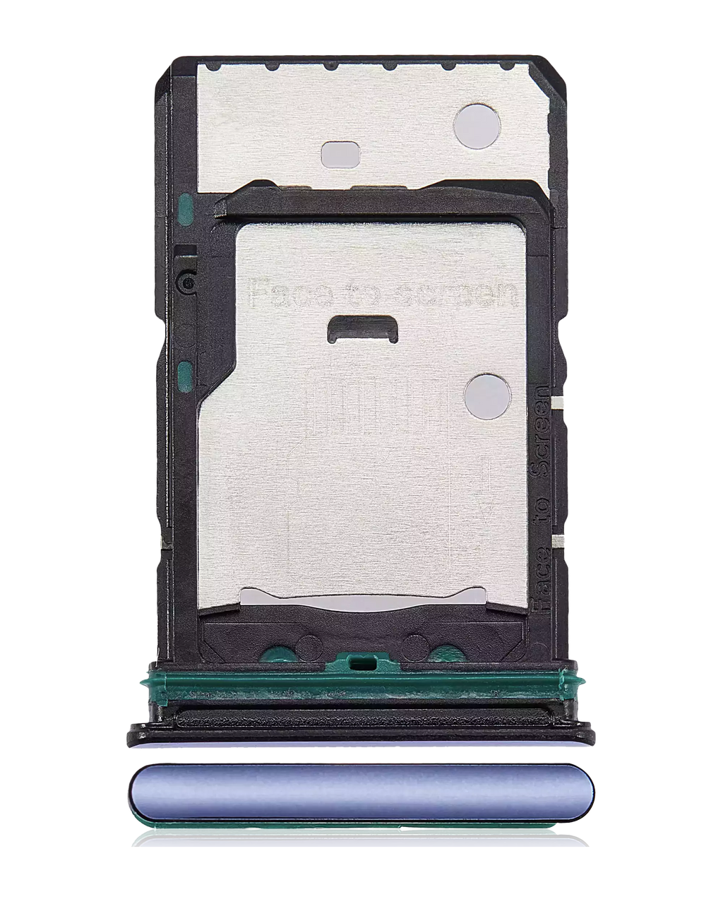 Dual-SIM-Kartenträger für OPPO Reno7 5G (Startrails Blue)