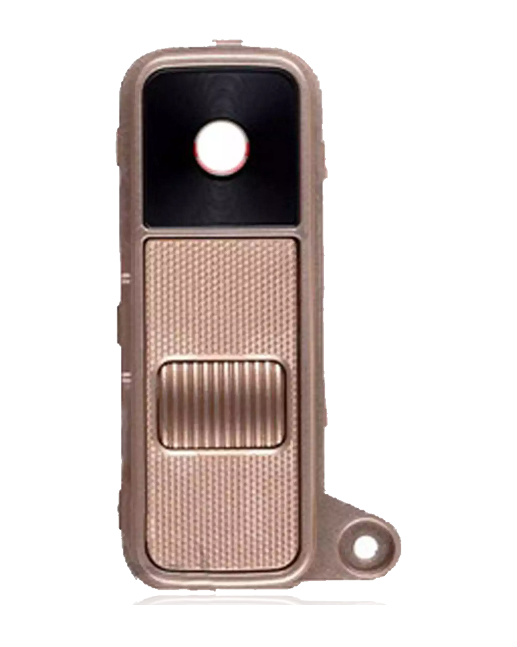Rear Camera Lens with Power and Volume Buttons for LG K8 (2016) / Phoenix 2 (Gold)