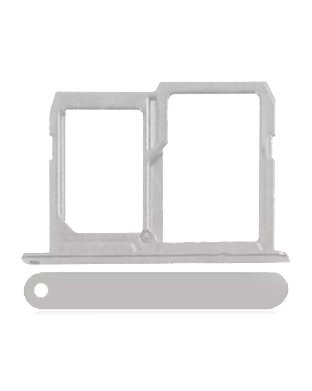 SIM Card Holder for LG X Power 2 (M320) (Silver)