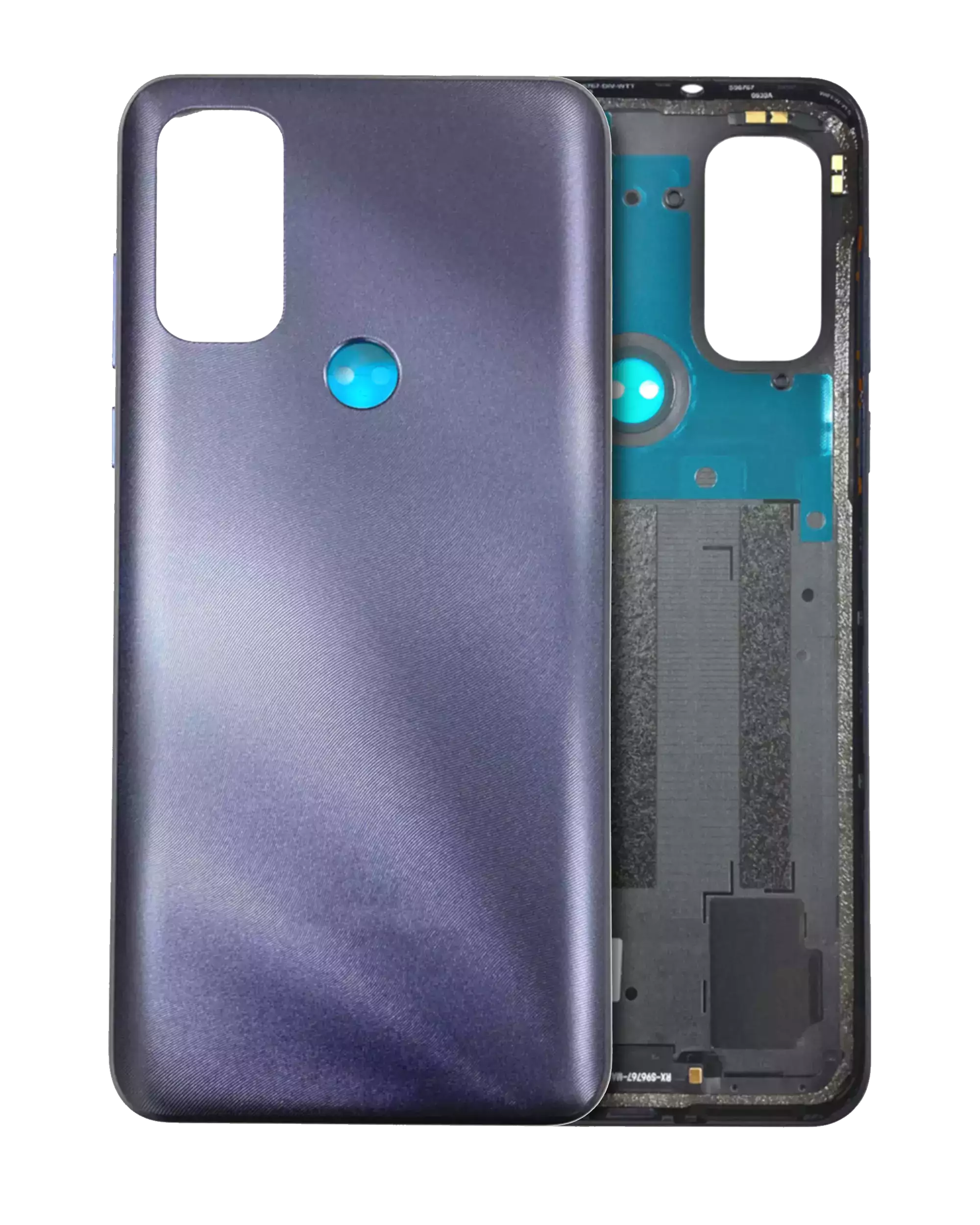 Original OEM Back Cover (Glass) for Motorola Moto G Pure (XT2163 / 2021) – Deep Indigo