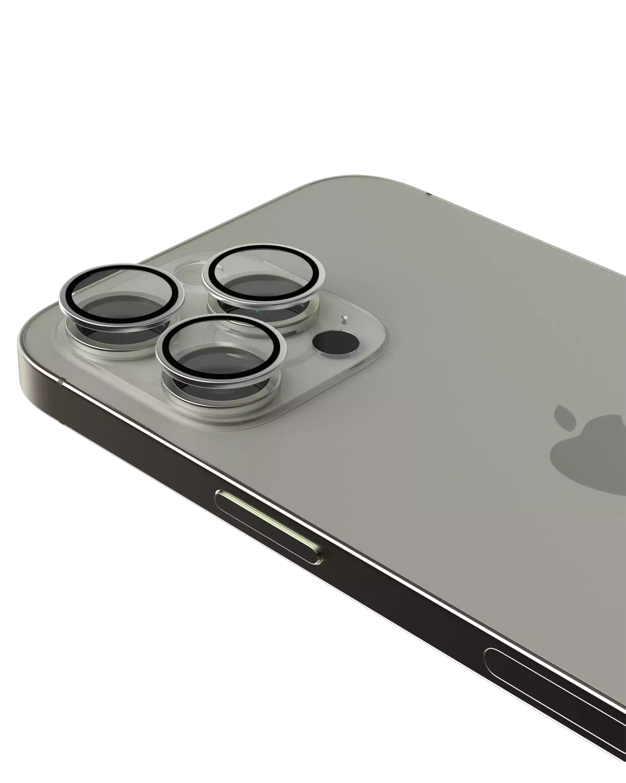 Casper Camera Lens Protector for iPhone 16 Pro / 16 Pro Max (Natural Titanium) (Clear)