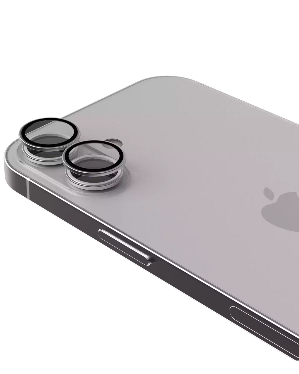 Casper Camera Lens Protector for iPhone 16 / 16 Plus (White) (Clear)