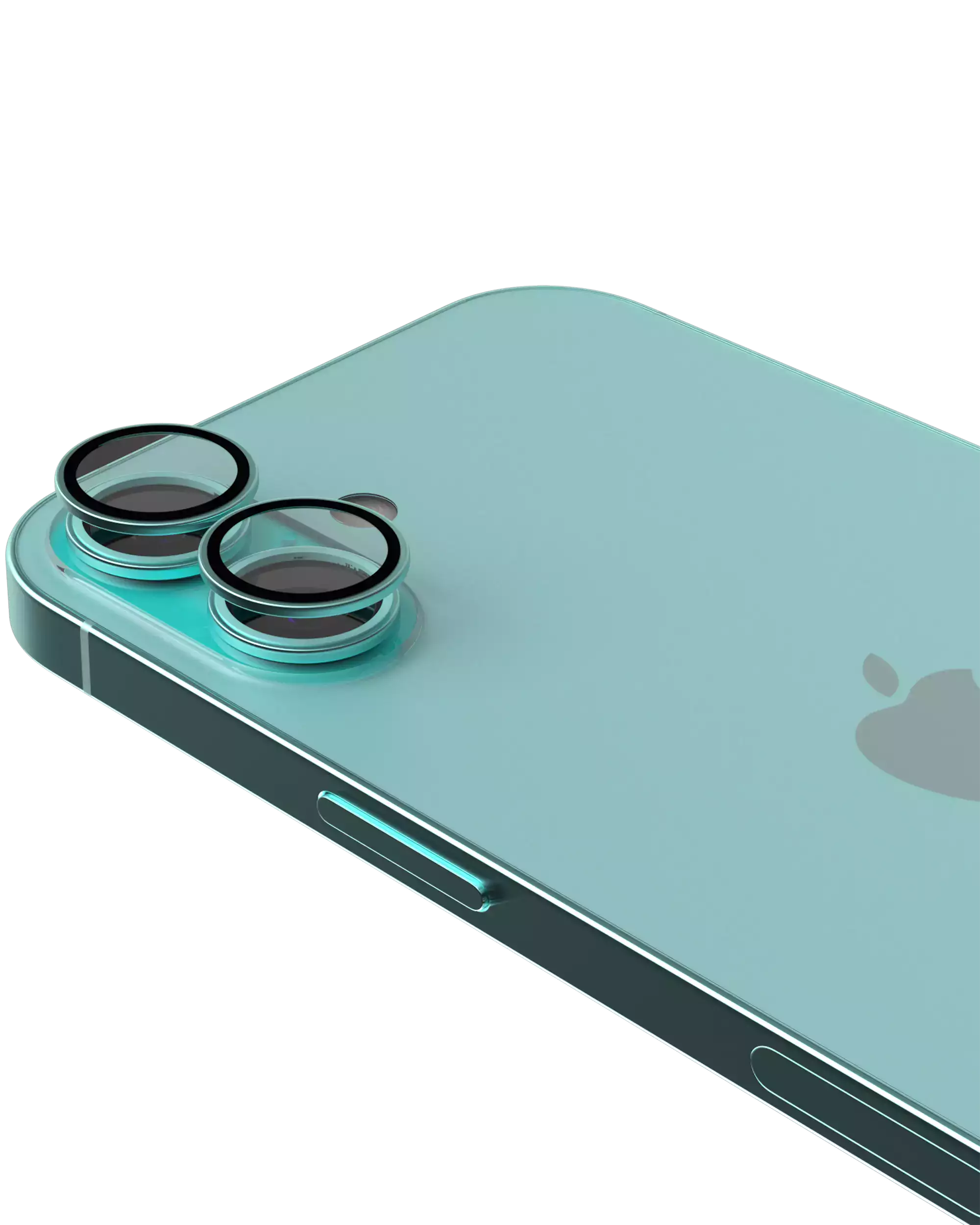 Casper Camera Lens Protector for iPhone 16 / 16 Plus (Teal)