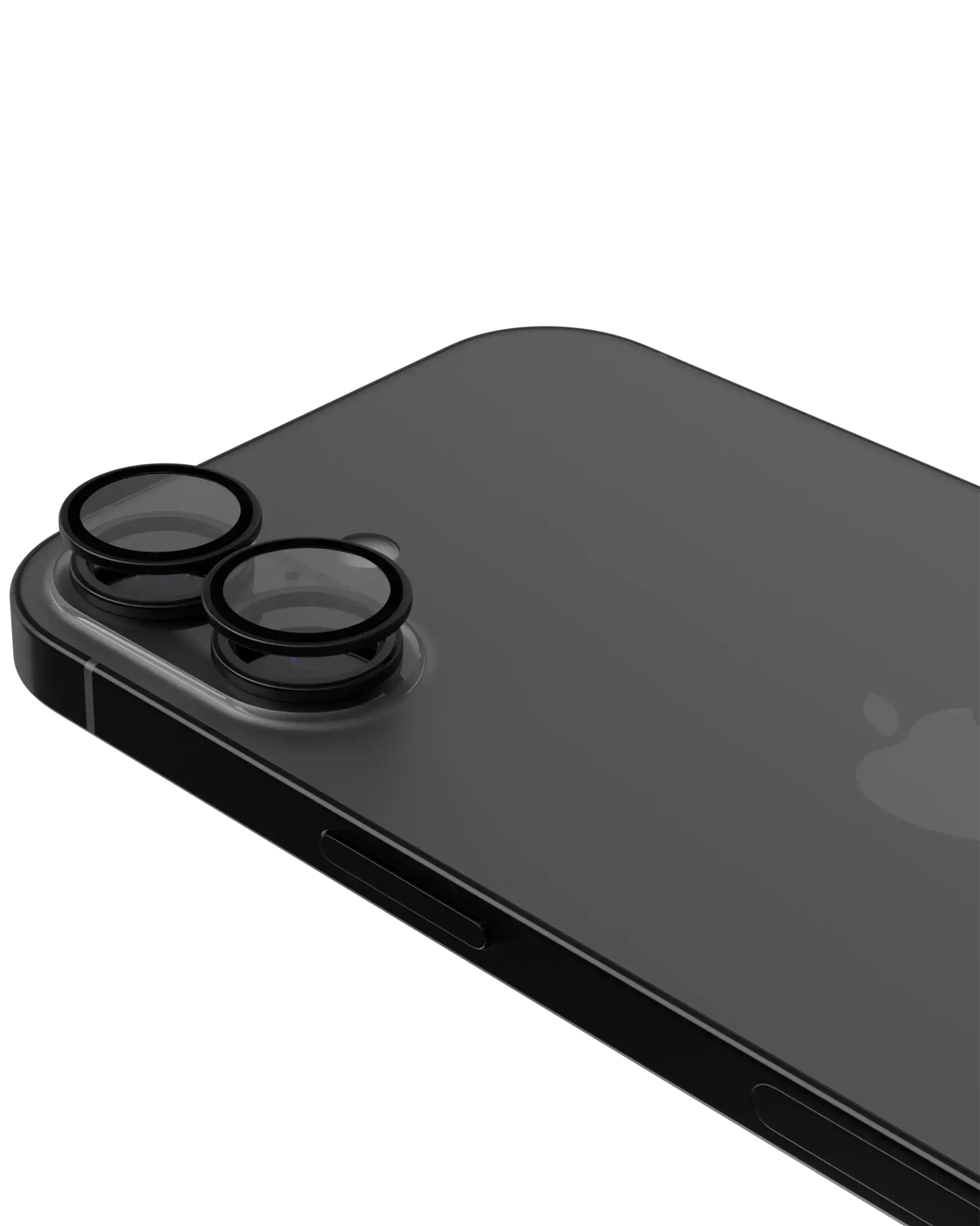 Casper Camera Lens Protector for iPhone 16 / 16 Plus (Black) (Transparent)