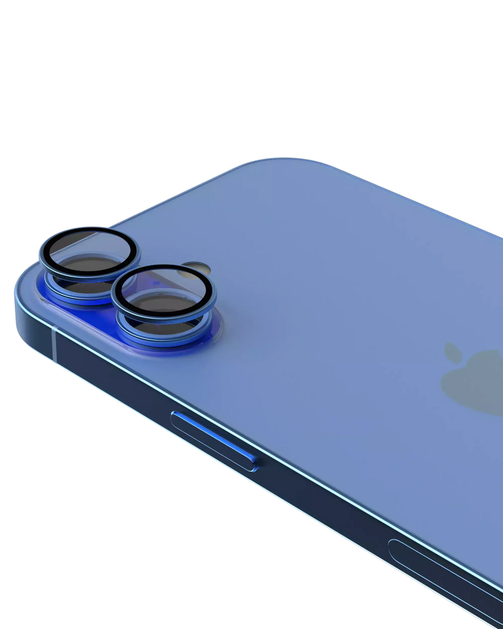 Casper Camera Lens Protector for iPhone 16 / 16 Plus (Ultramarine) (Clear)