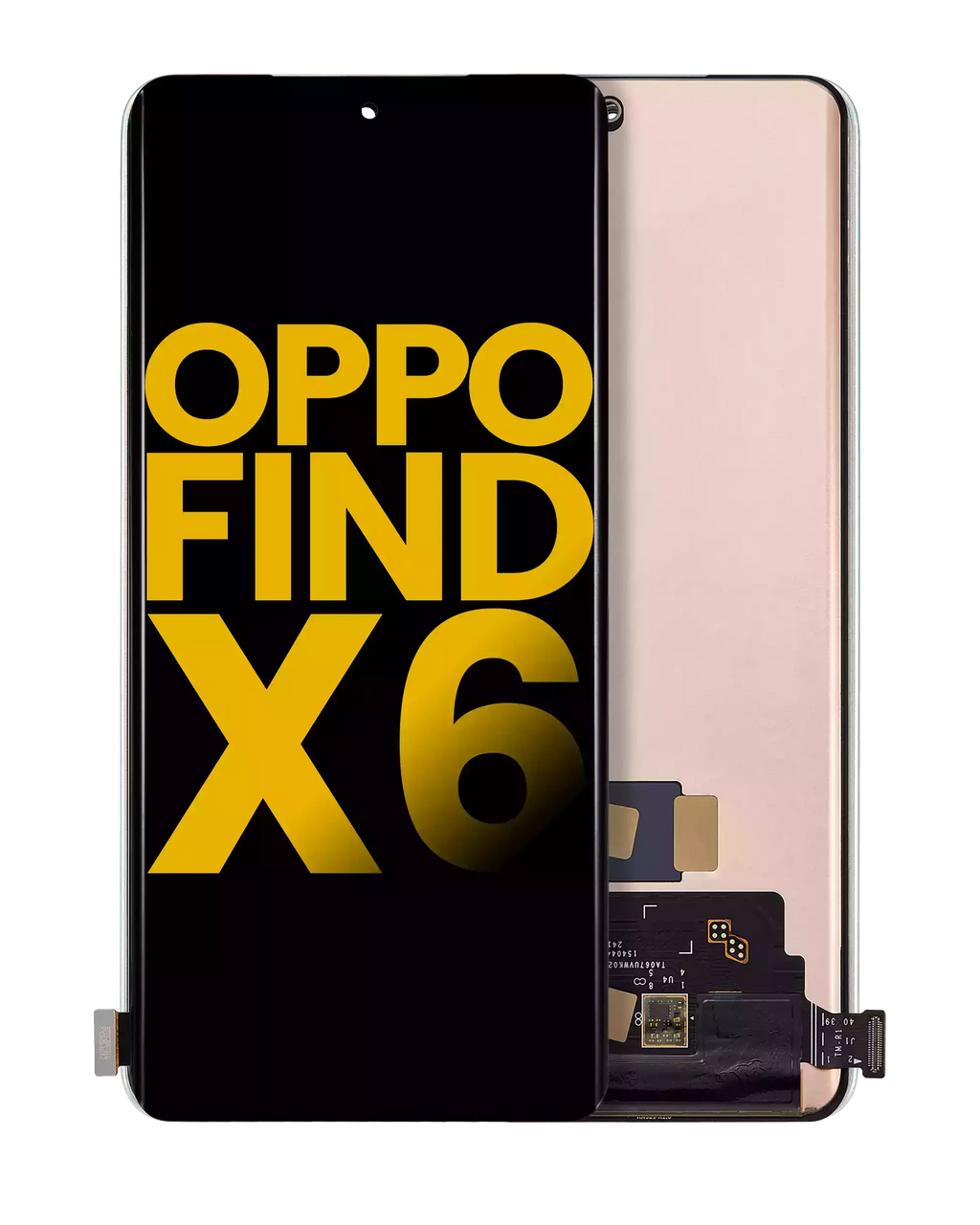 OLED Display without Frame for Oppo Find X6 (Refurbished) (All Colors)
